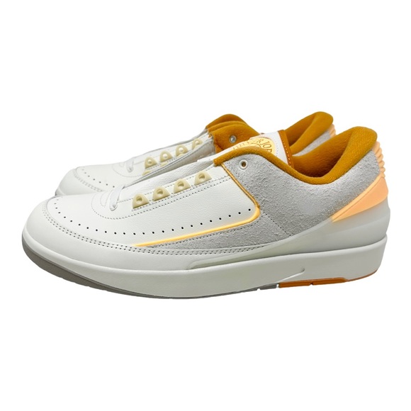 Air Jordan 2 Retro Low DV9956118 Sail/Light Curry/Cobblestone/Melon Tint Size 14 - Picture 3 of 9